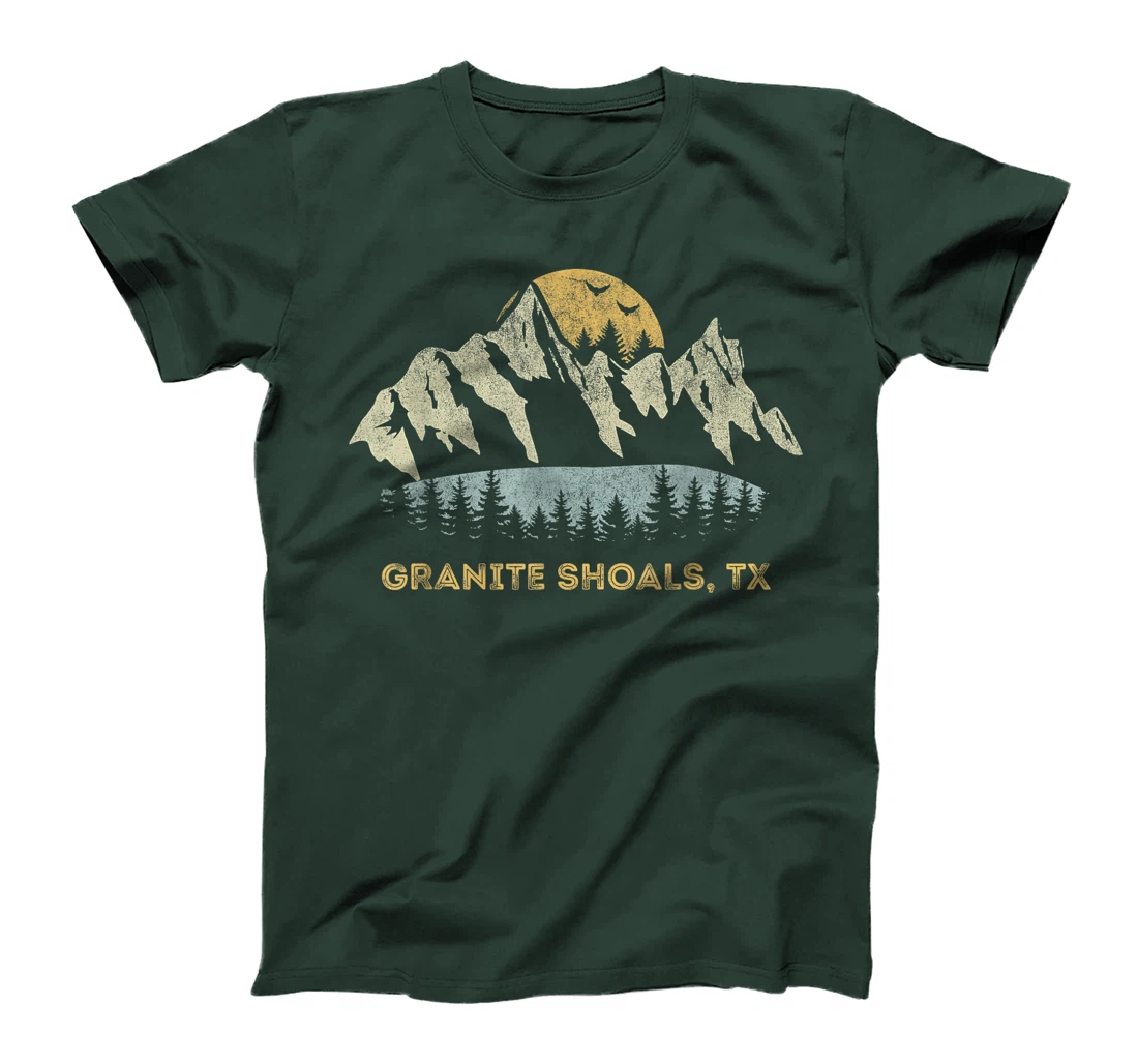 Granite Shoals Texas Mountain Sunset Sunrise TX T-Shirt