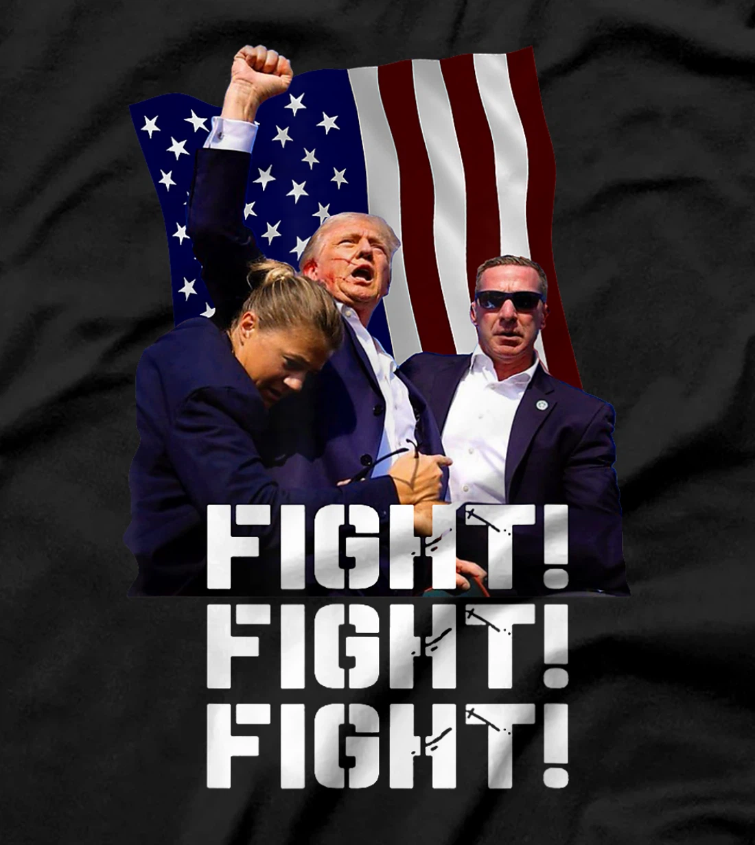 Trump Fight Fight Fight T-Shirt