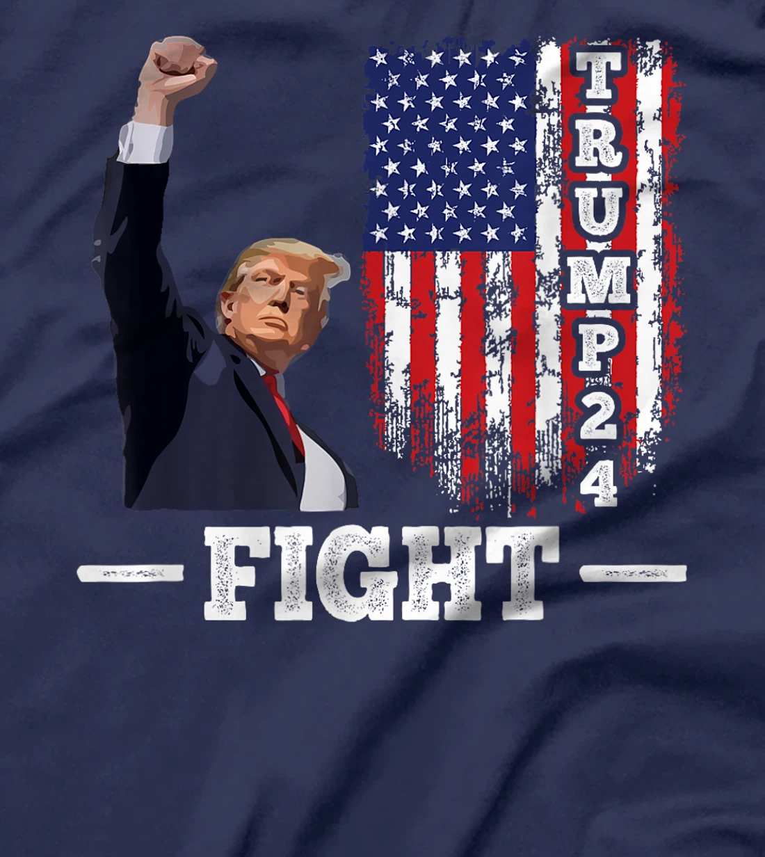 Trump 2024 Assasination Butler Pennsylvania Trump Fight T-Shirt