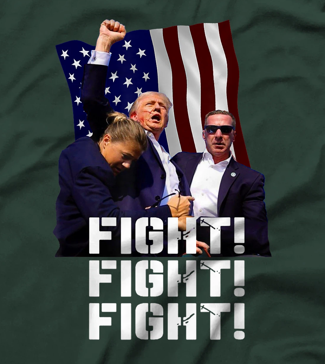 Trump Fight Fight Fight T-Shirt