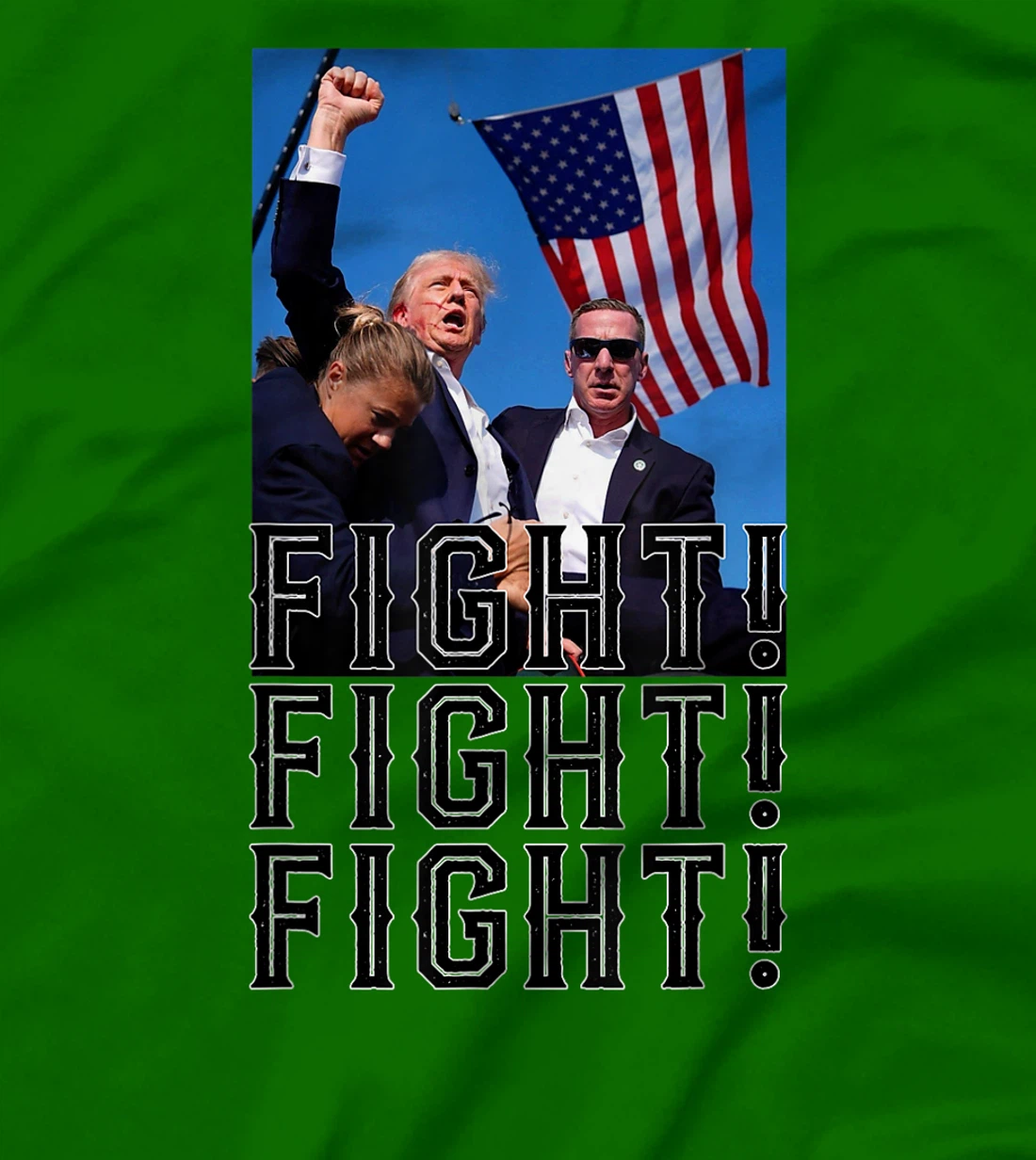 Trump FIGHT, FIGHT, FIGHT T-Shirt
