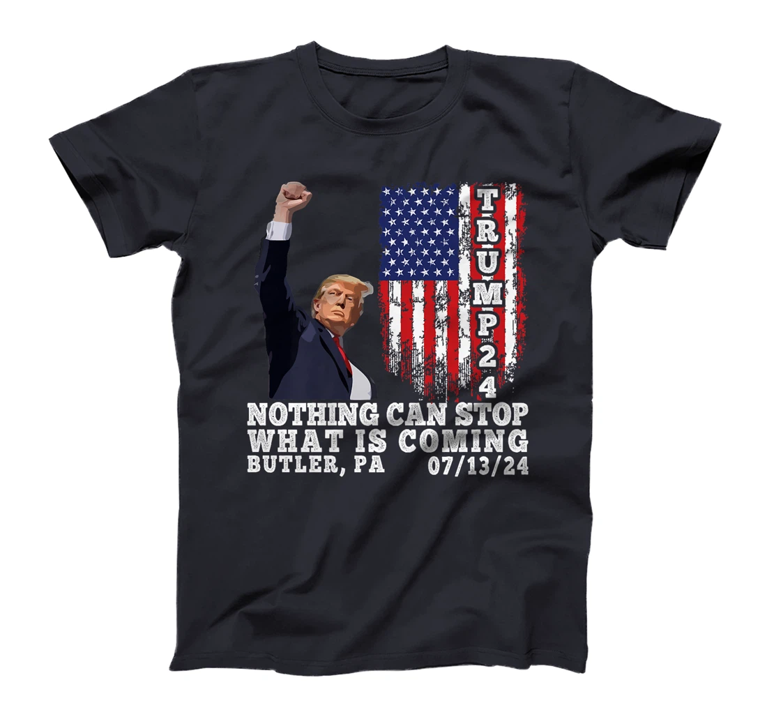 Trump Fight 2024 Butler Pennsylvania Assasination Attempt Premium T-Shirt