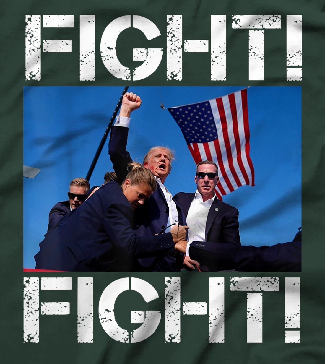 Trump Fight Shirt - Trump Fighting T-Shirt