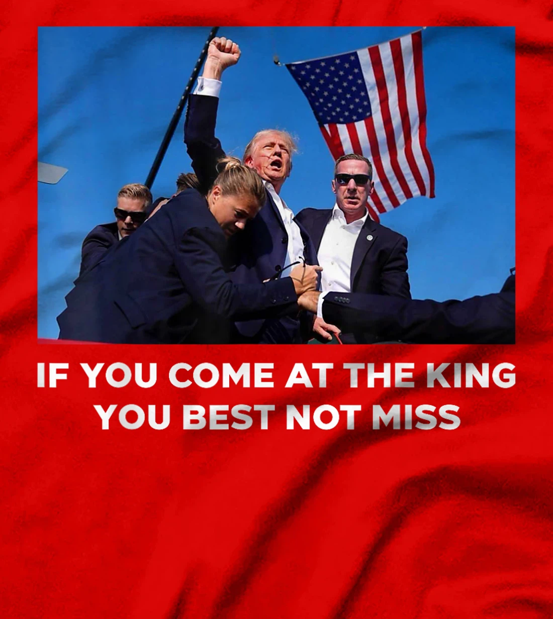 Trump If You Come At The King You Best Not Miss Saying 2024 T-Shirt