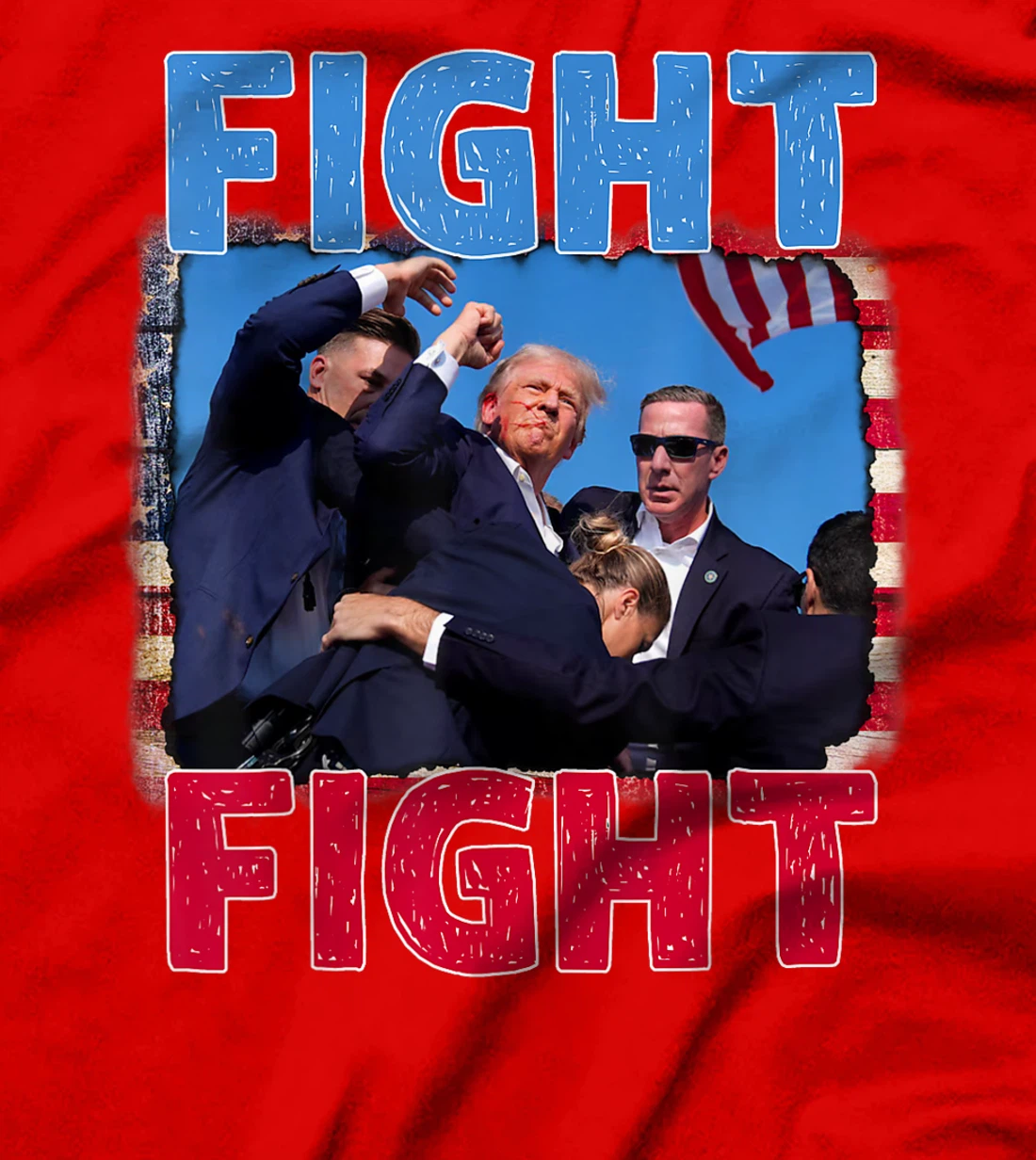 trump missed me Pennsylvania rally patriot USA 2024 shot T-Shirt