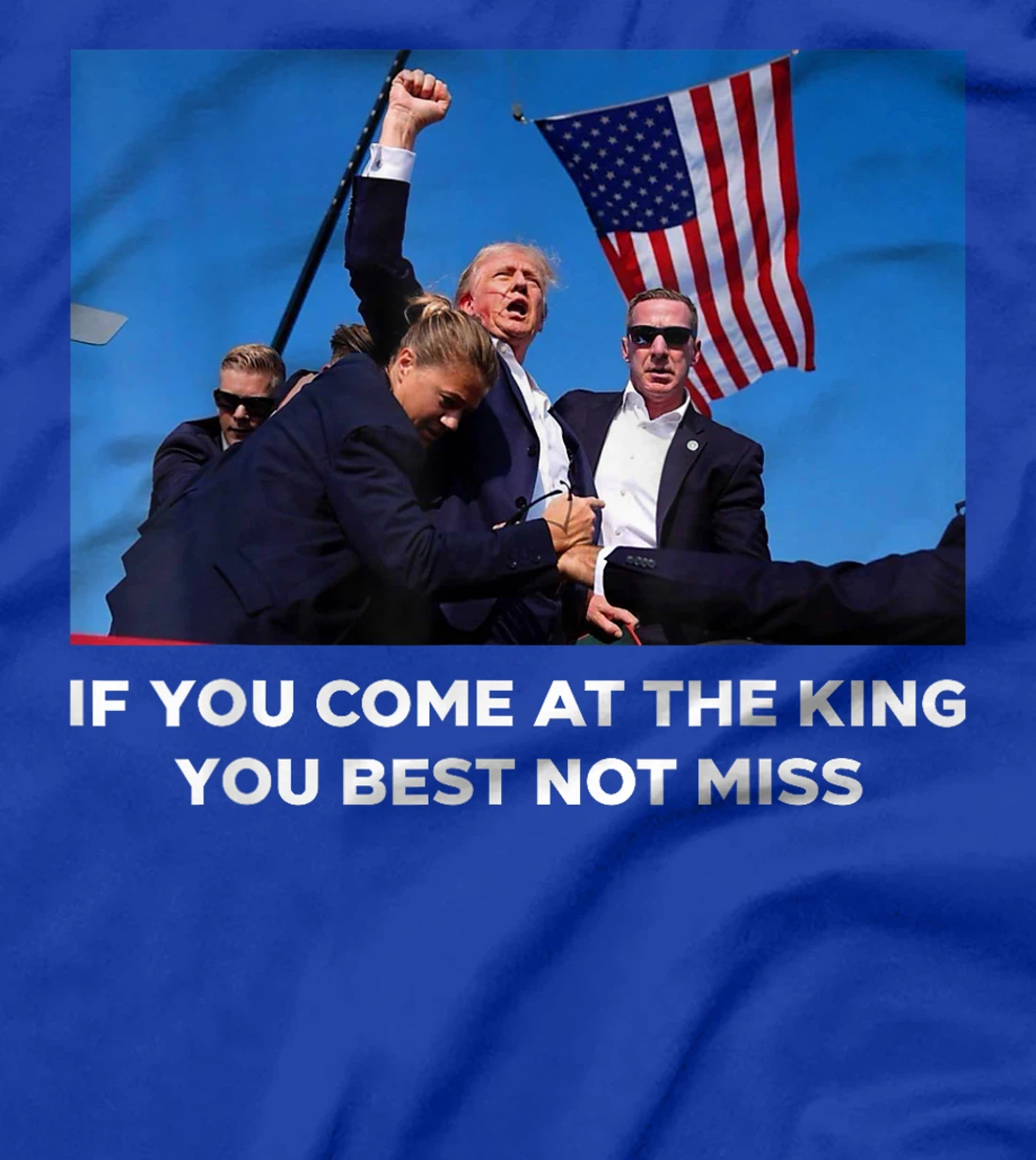 Trump If You Come At The King You Best Not Miss Saying 2024 T-Shirt
