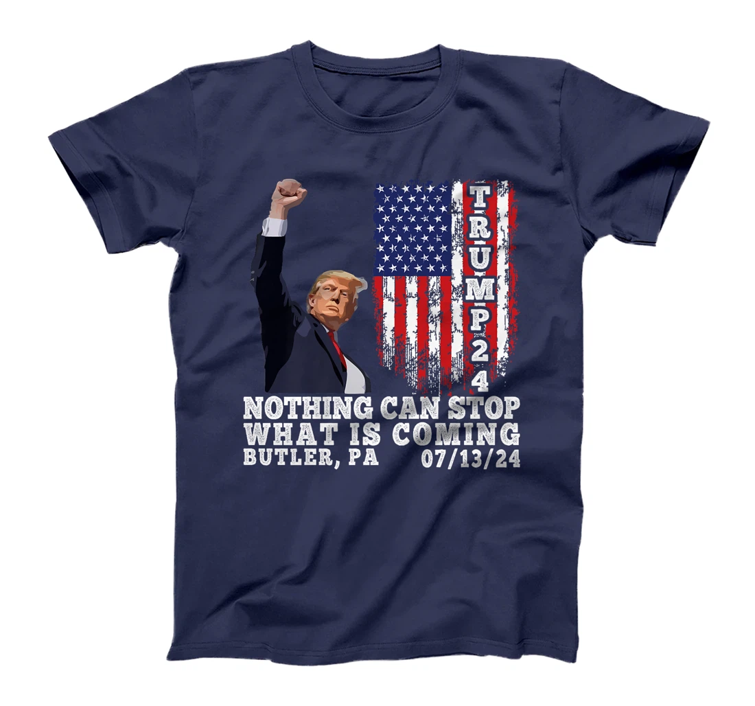 Trump Fight 2024 Butler Pennsylvania Assasination Attempt Premium T-Shirt