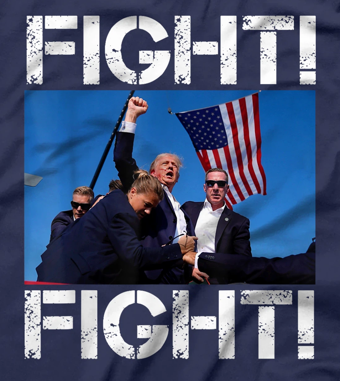 Trump Fight Shirt - Trump Fighting T-Shirt