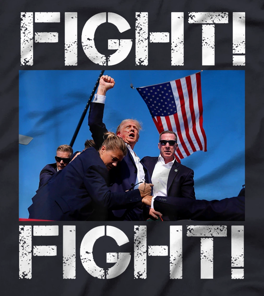 Trump Fight Shirt - Trump Fighting T-Shirt