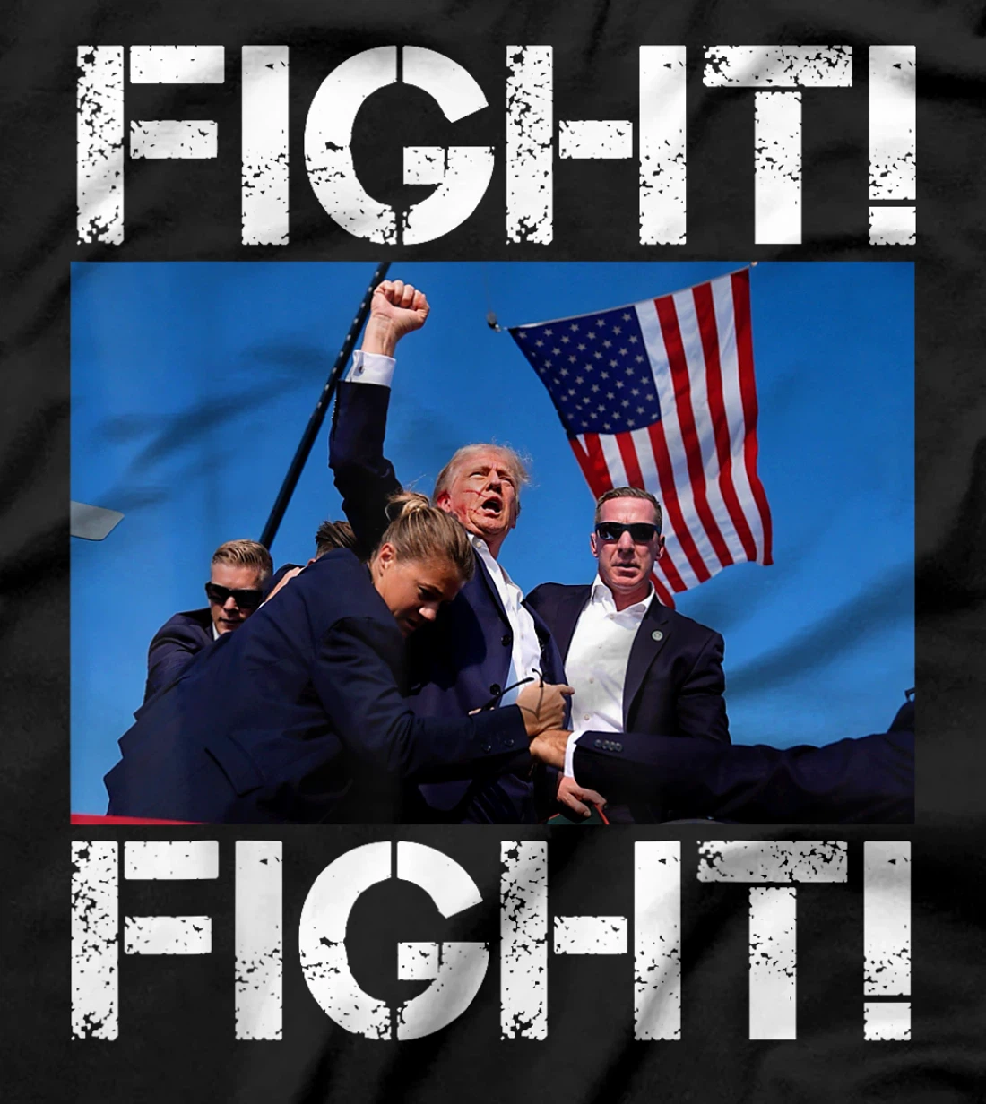 Trump Fight Shirt - Trump Fighting T-Shirt