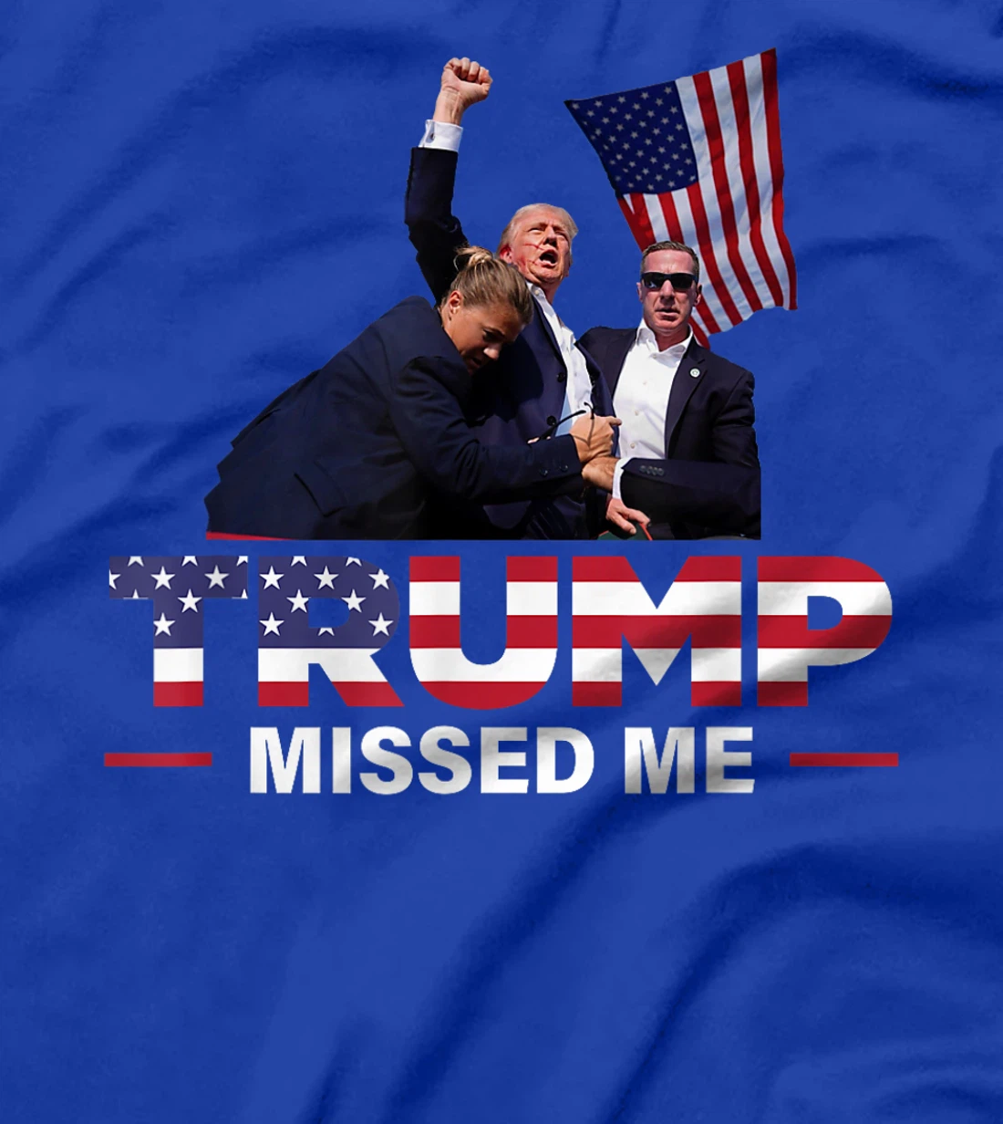 Donald Trump 2024 - Missed Me Survived Shot At Election T-Shirt