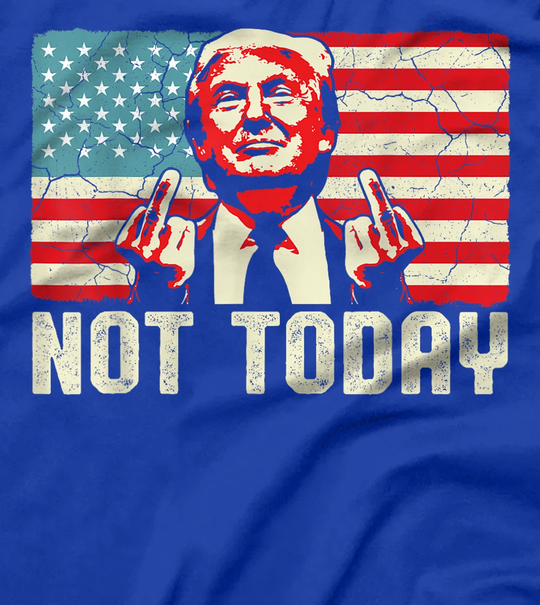 Trump Pennsylvania Rally Shooting Not Today T-Shirt