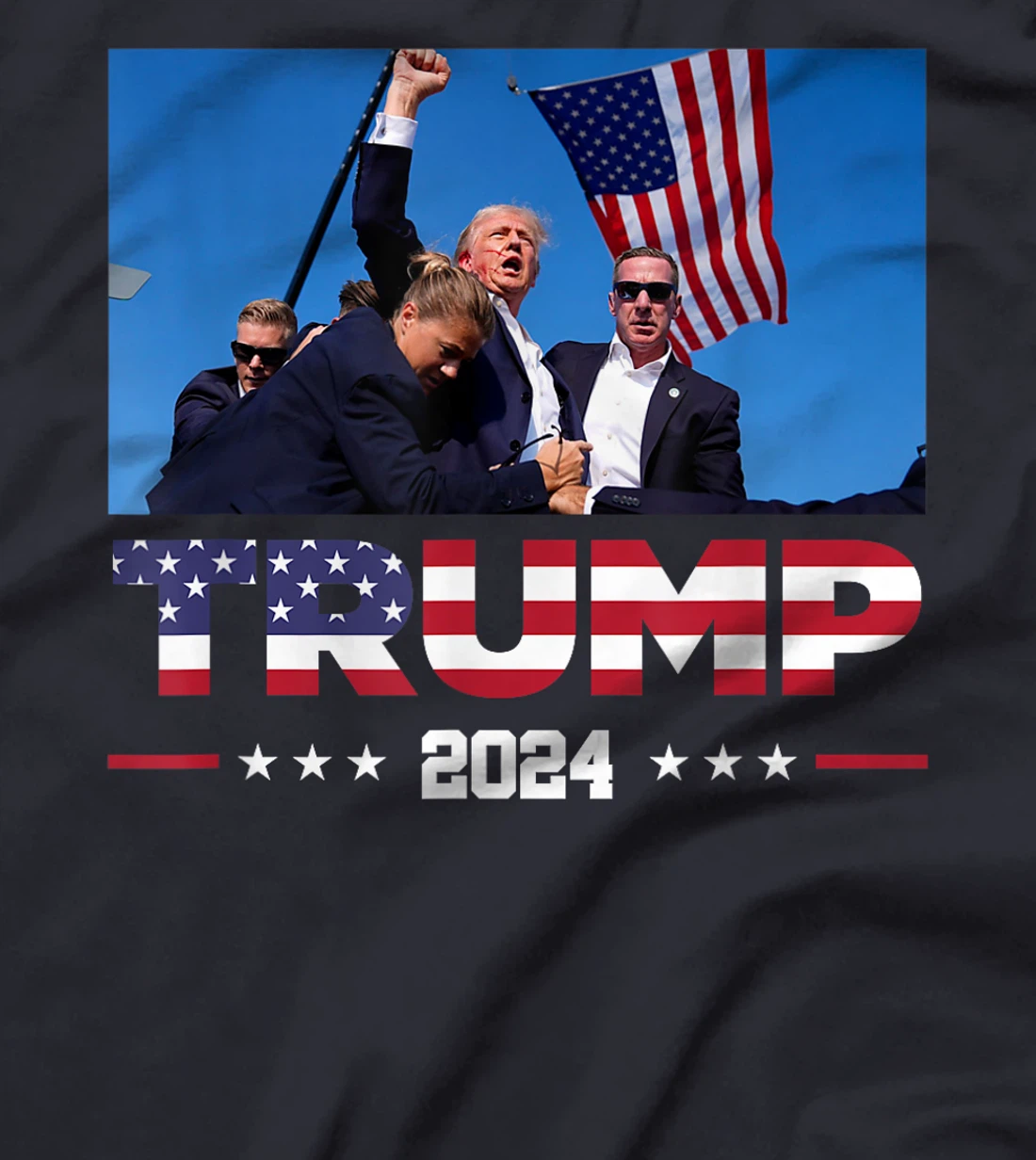Donald Trump 2024 Survived Shot At Election Rally T-Shirt