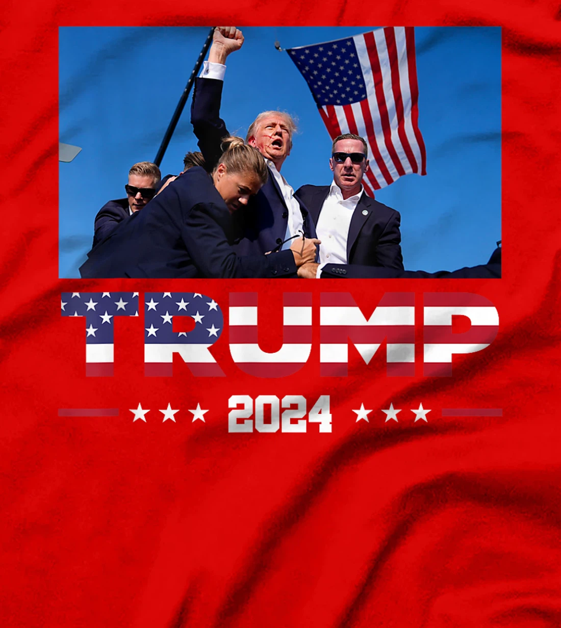 Donald Trump 2024 Survived Shot At Election Rally T-Shirt