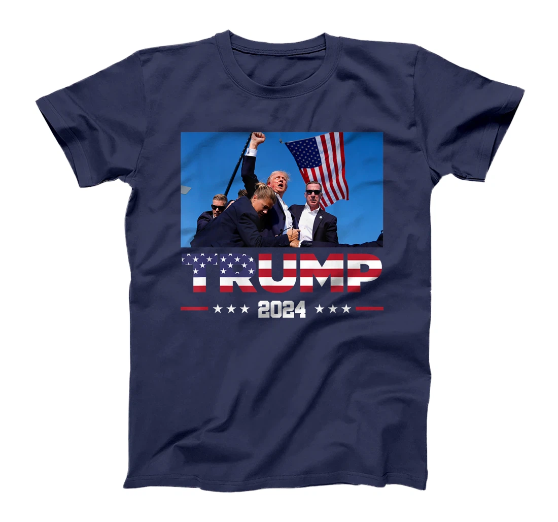 Donald Trump 2024 Survived Shot At Election Rally T-Shirt