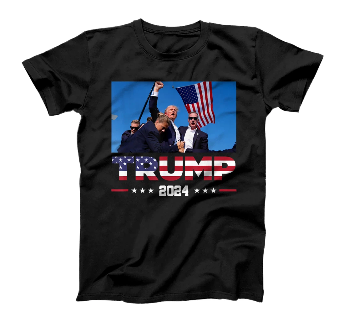 Donald Trump 2024 Survived Shot At Election Rally T-Shirt