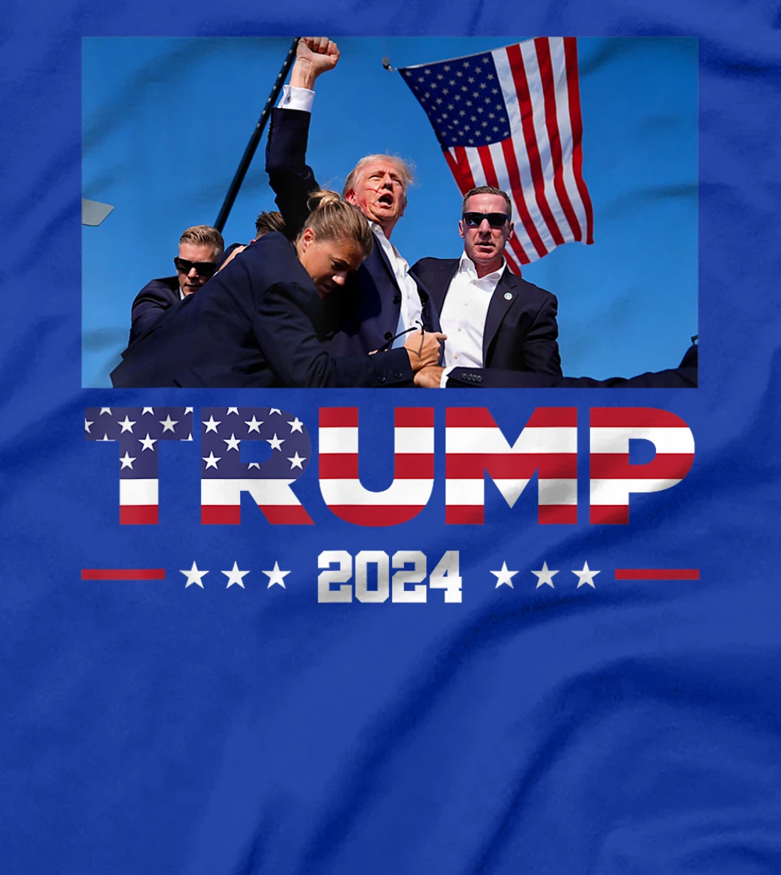 Donald Trump 2024 Survived Shot At Election Rally T-Shirt
