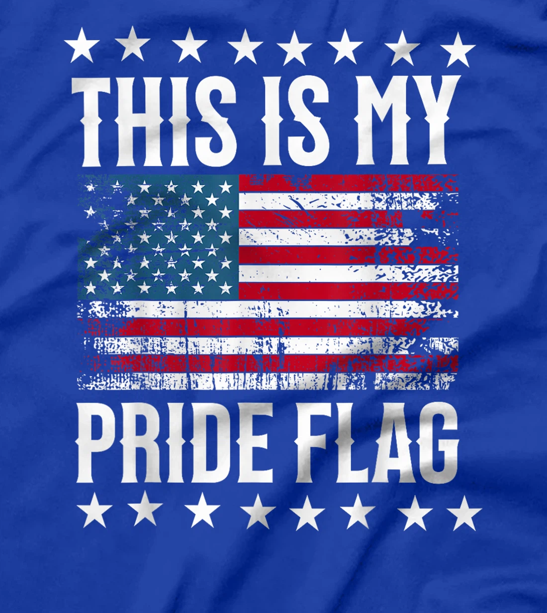 This Is My Pride Flag Trump 2024 American Flag 4th of July T-Shirt