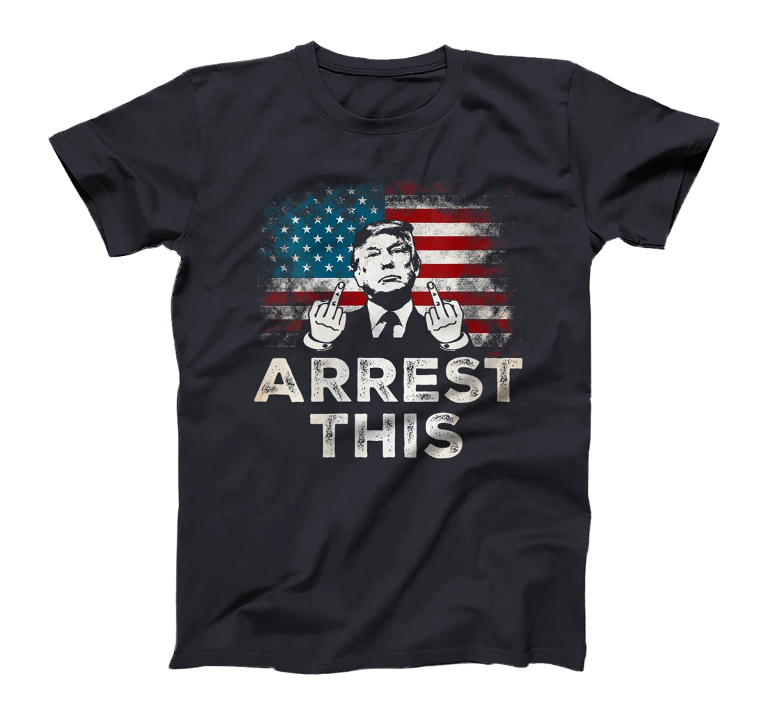 Womens Trump Arrest This Funny Trump 2024 Convicted Felon T-Shirt