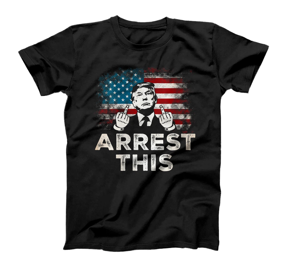 Womens Trump Arrest This Funny Trump 2024 Convicted Felon T-Shirt