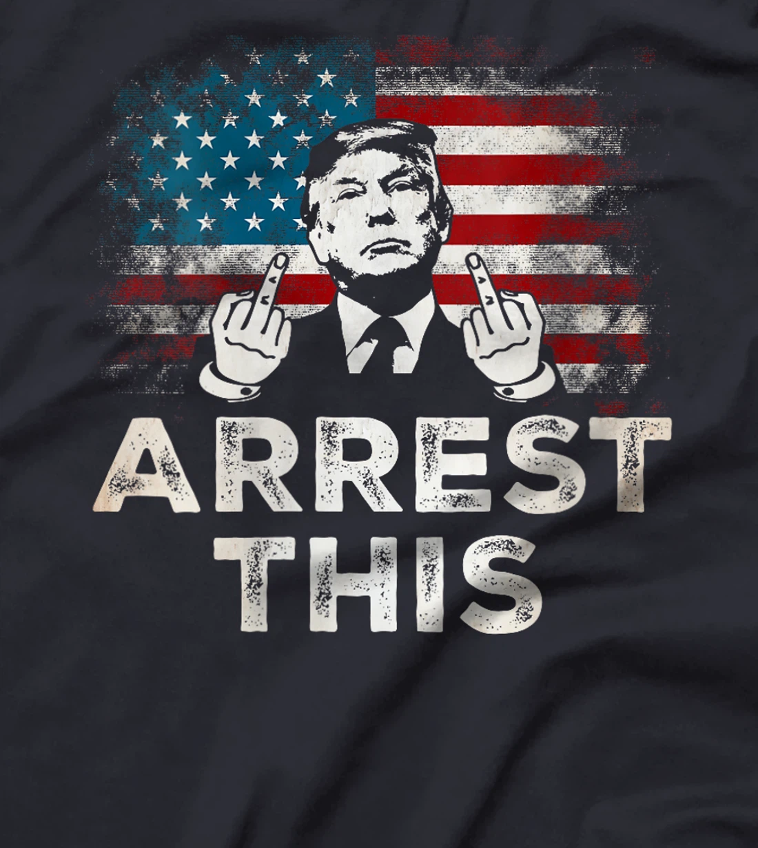 Womens Trump Arrest This Funny Trump 2024 Convicted Felon T-Shirt