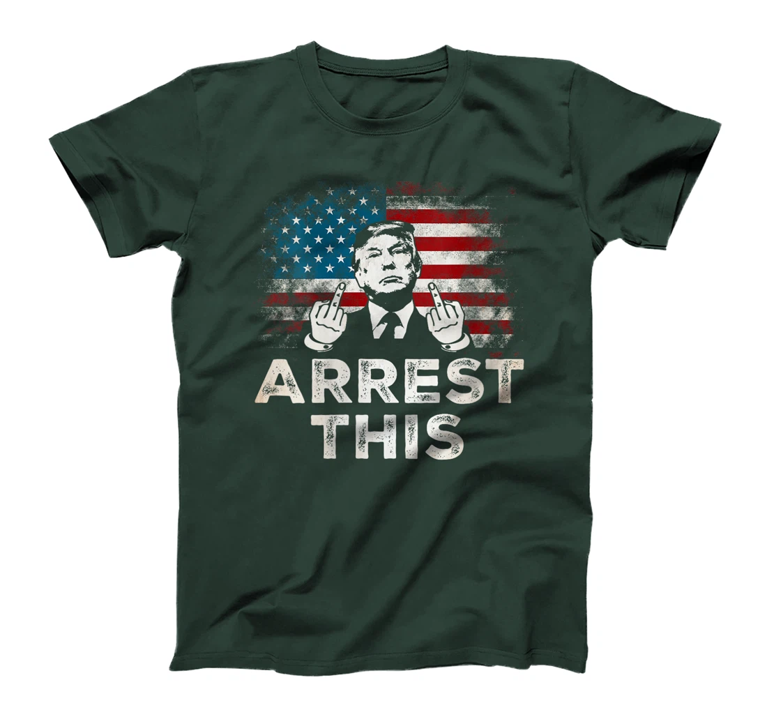 Womens Trump Arrest This Funny Trump 2024 Convicted Felon T-Shirt