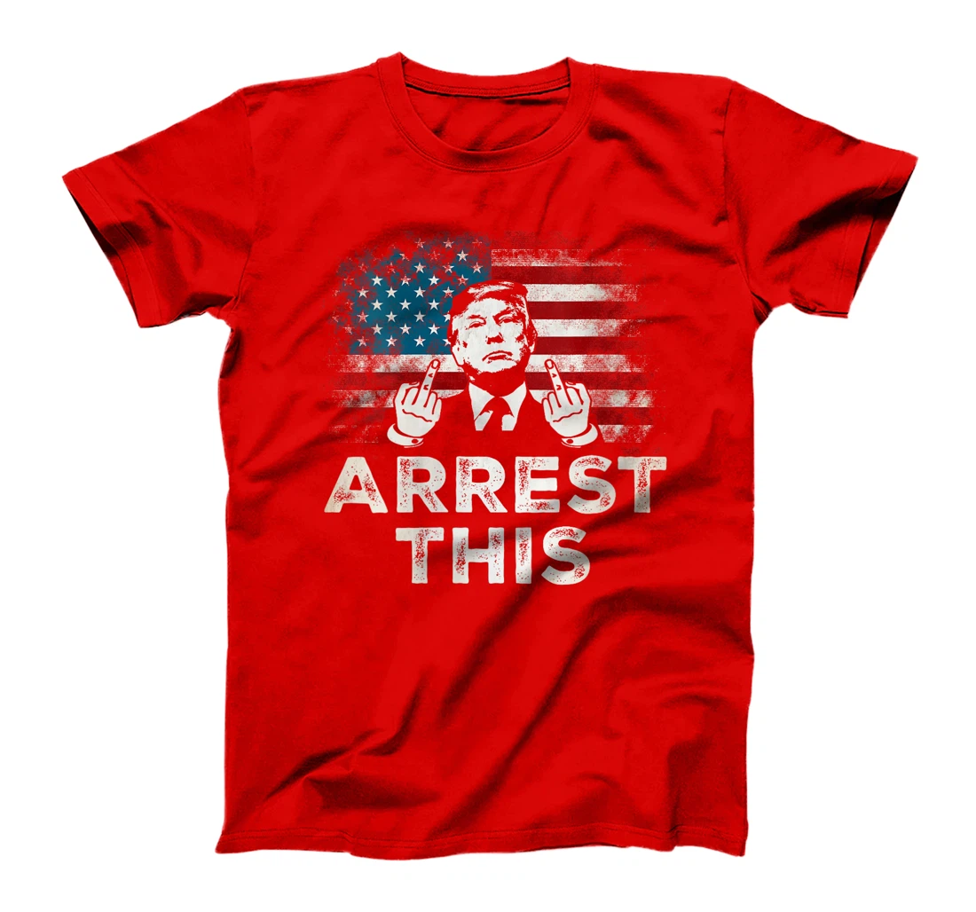 Womens Trump Arrest This Funny Trump 2024 Convicted Felon T-Shirt