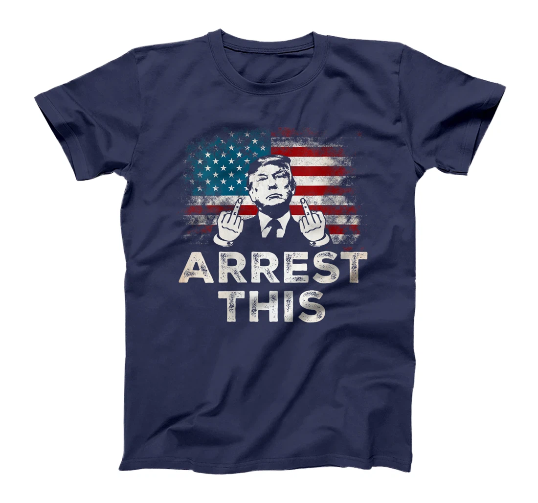 Womens Trump Arrest This Funny Trump 2024 Convicted Felon T-Shirt
