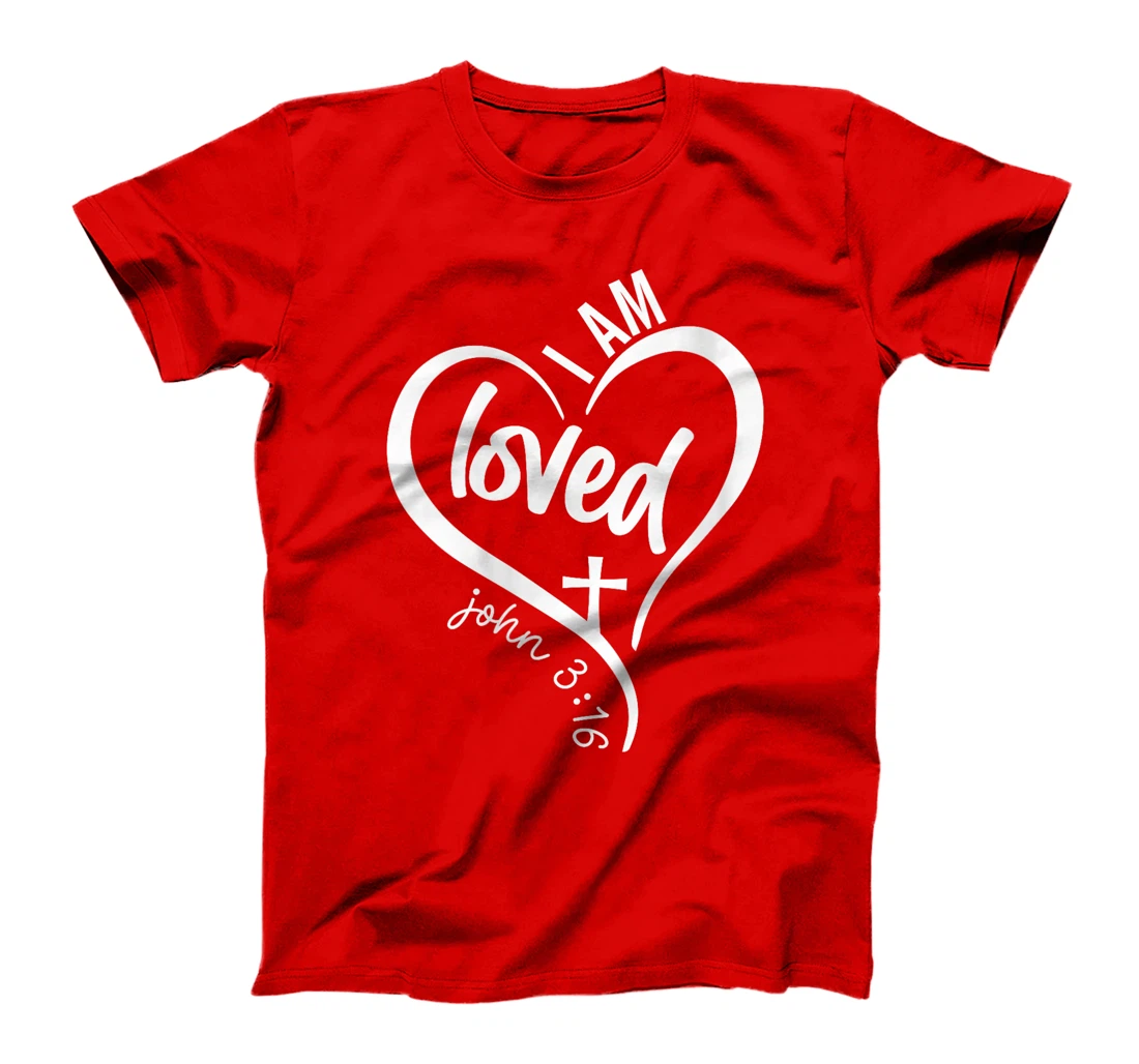 Womens For God so loved the world John 3:16 T-Shirt