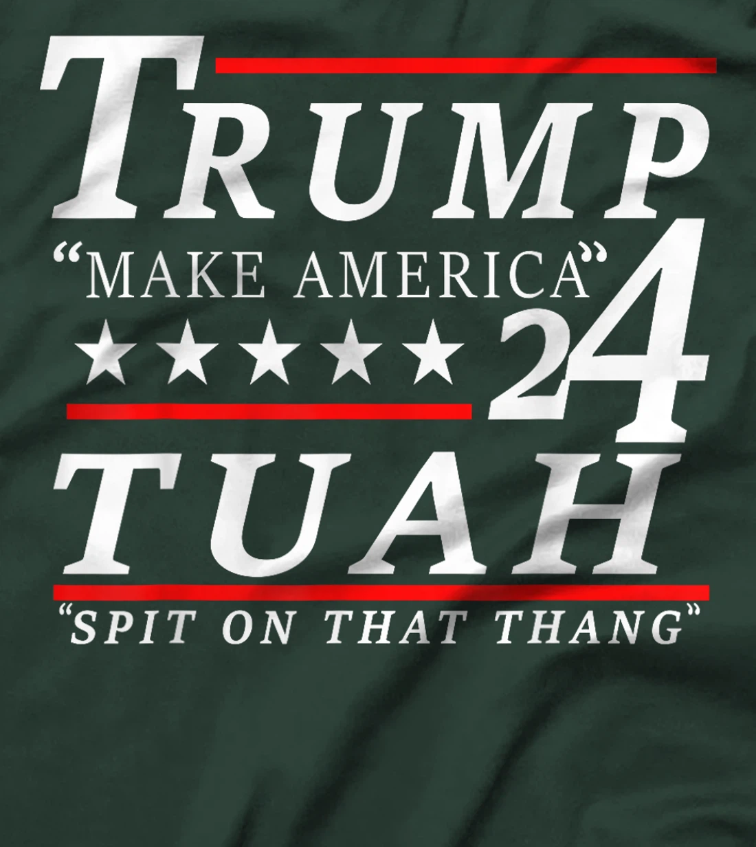 Hawk tuah funny viral humor meme video tee girl 24 trump tua T-Shirt