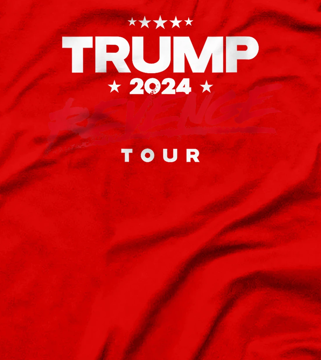 Womens Trump 2024 Revenge Tour Funny Ultra Maga Political Election T-Shirt