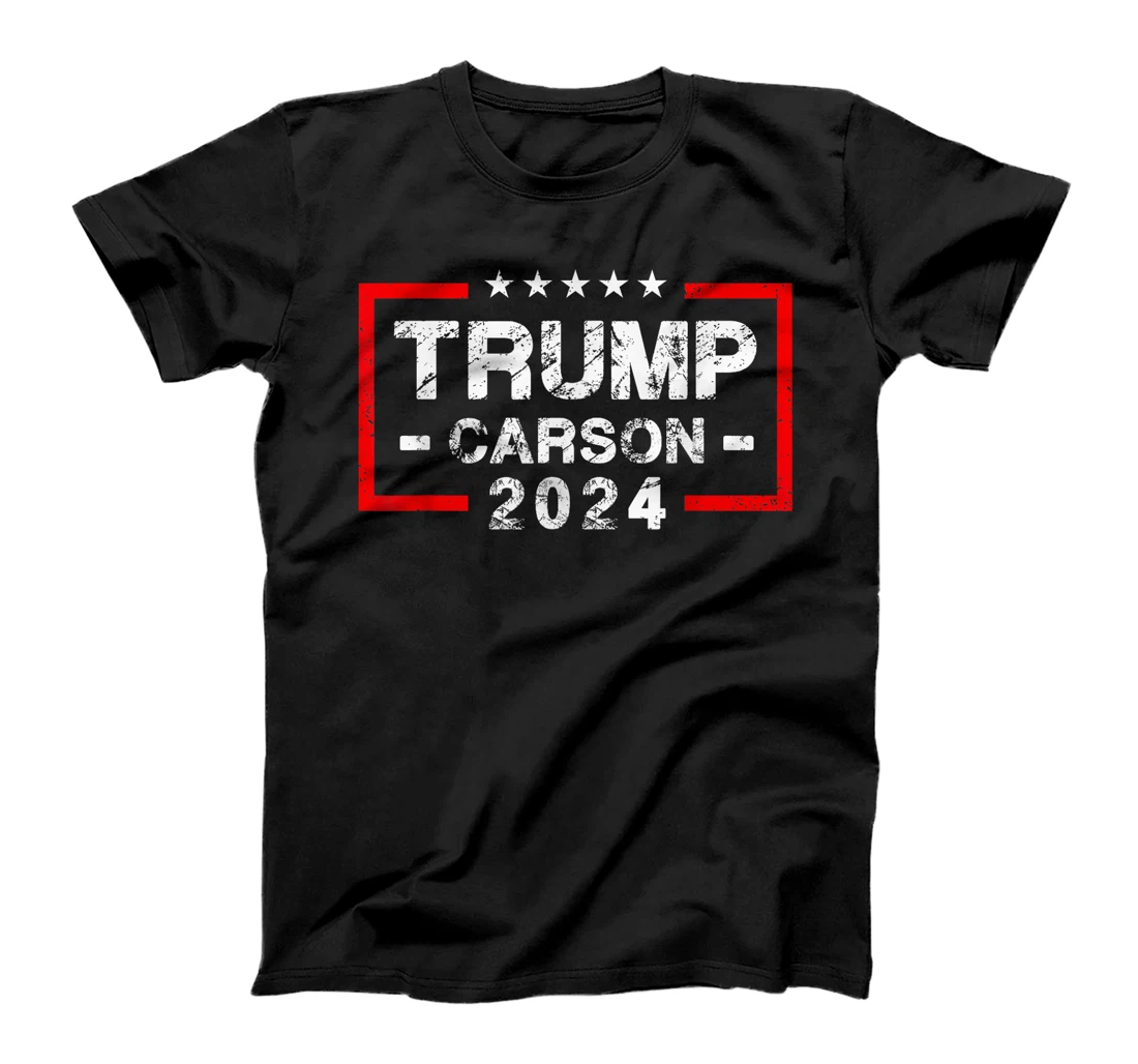 Trump Carson 2024 US Flag - Election President 2024 T-Shirt