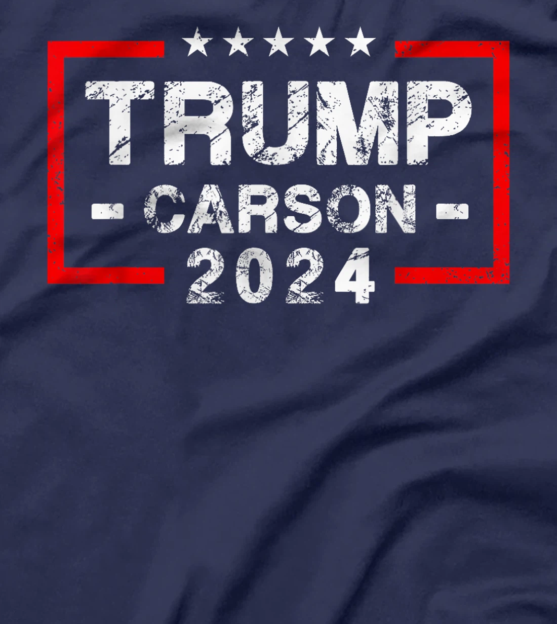 Trump Carson 2024 US Flag - Election President 2024 T-Shirt
