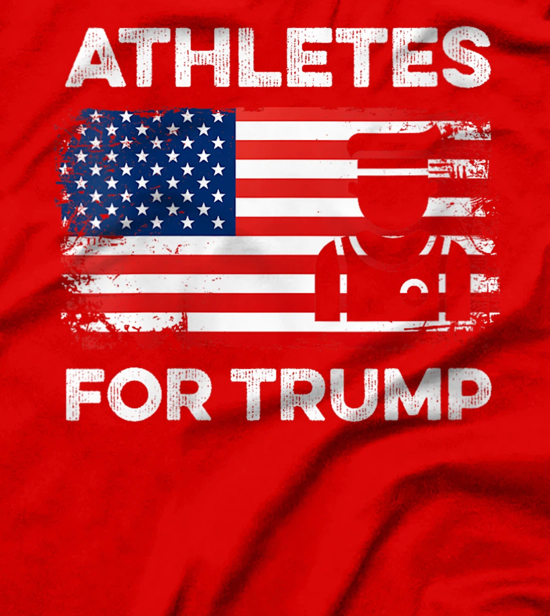 Womens Athletes For Trump 2024 Funny Election Athlete Sport Sports T-Shirt