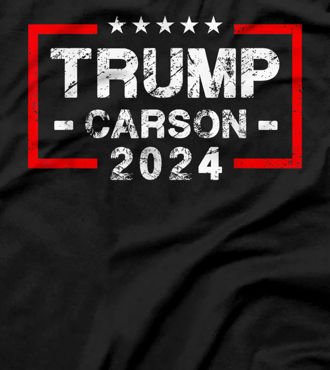 Trump Carson 2024 US Flag - Election President 2024 T-Shirt