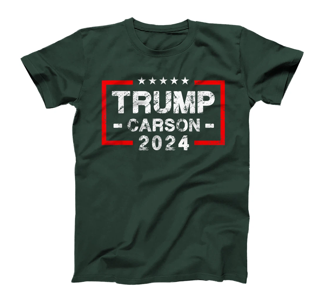 Trump Carson 2024 US Flag - Election President 2024 T-Shirt