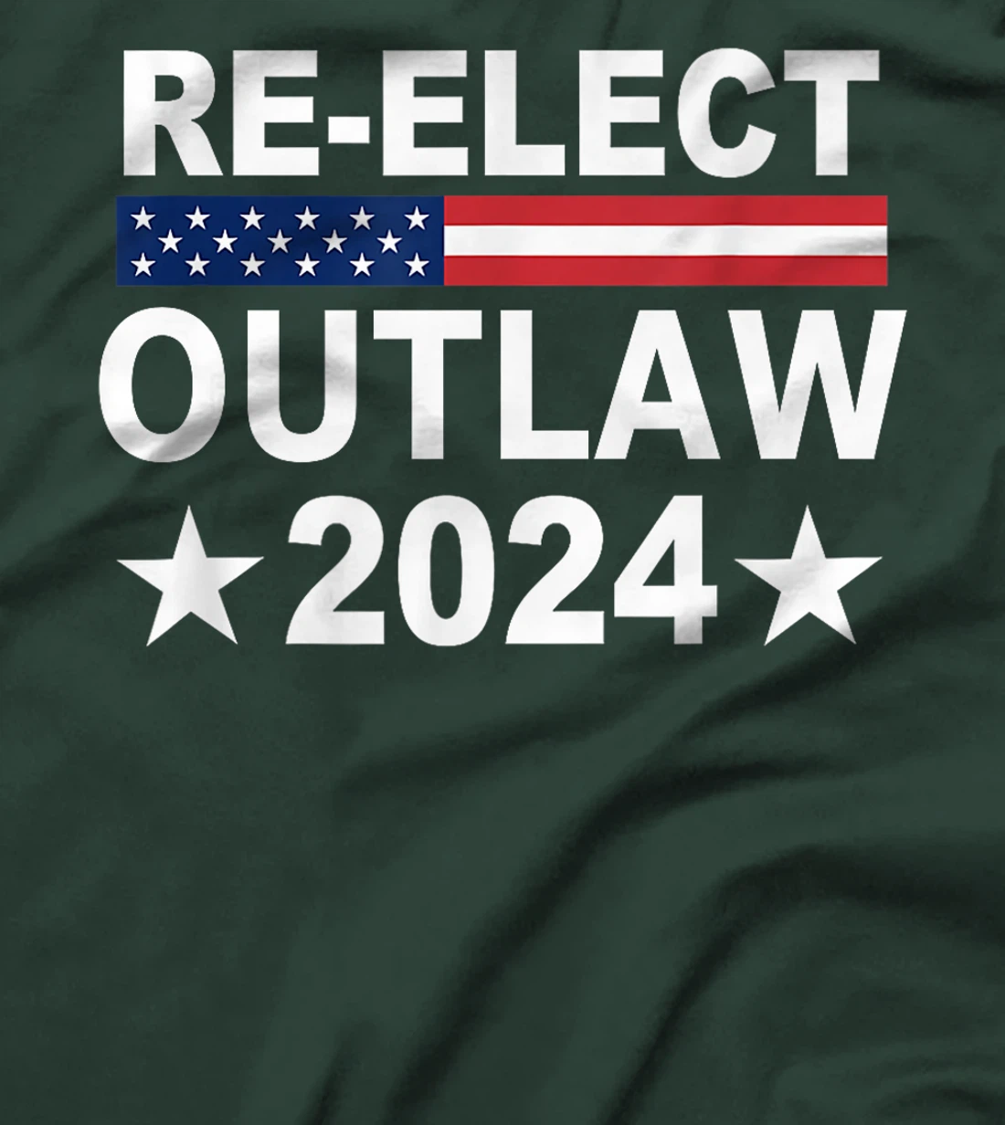 Funny I'm Voting For outlaw 2024 pro donald trump 2024 Premium T-Shirt