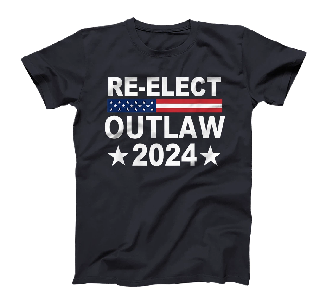 Funny I'm Voting For outlaw 2024 pro donald trump 2024 Premium T-Shirt