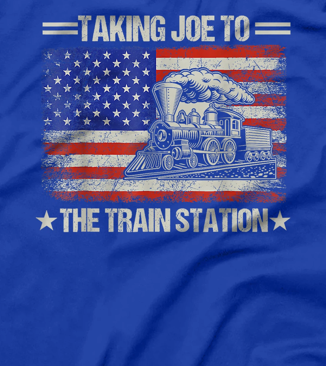 Taking Joe To The Train Station, Trump 2024 T-Shirt