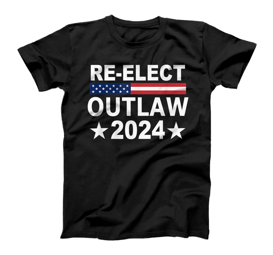 Funny I'm Voting For outlaw 2024 pro donald trump 2024 Premium T-Shirt