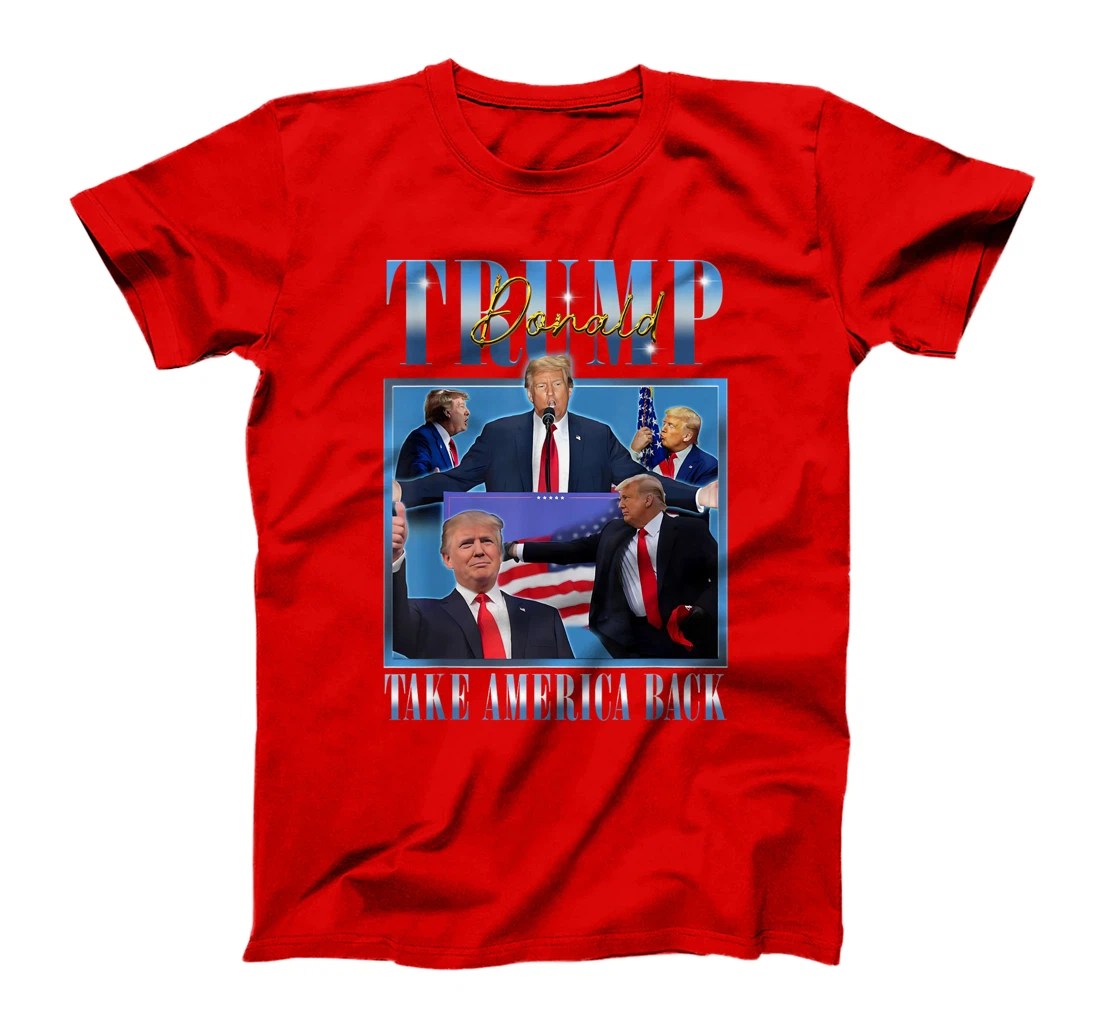 Donald Trump 2024 President Take America Back MAGA Bootleg T-Shirt