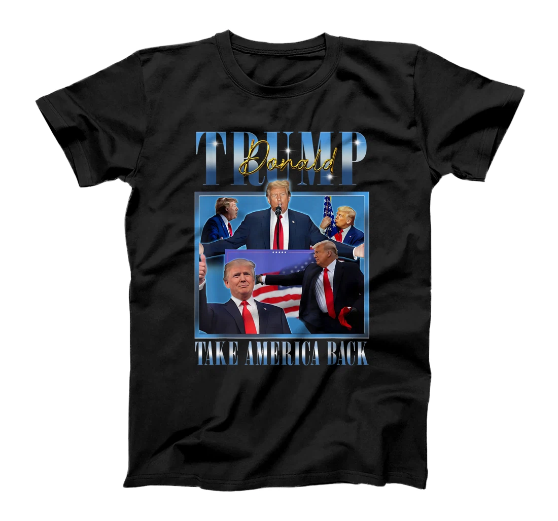 Donald Trump 2024 President Take America Back MAGA Bootleg T-Shirt