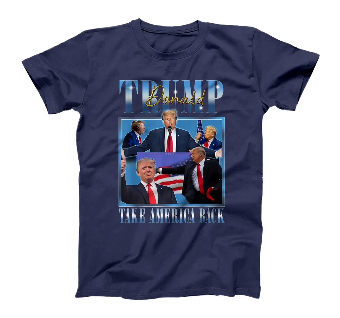 Donald Trump 2024 President Take America Back MAGA Bootleg T-Shirt
