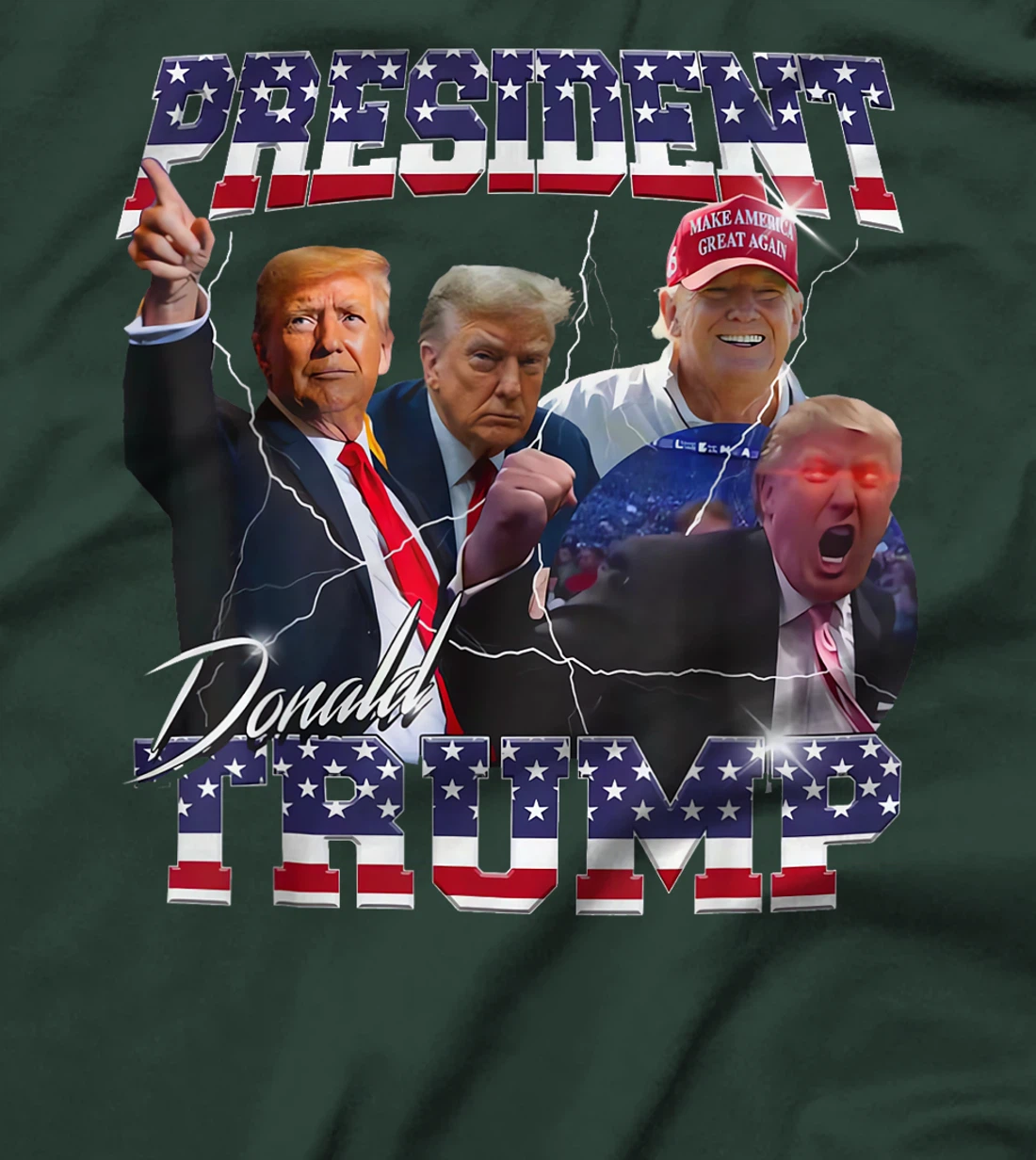 Donald Trump 2024 President Take America Back MAGA Bootleg T-Shirt