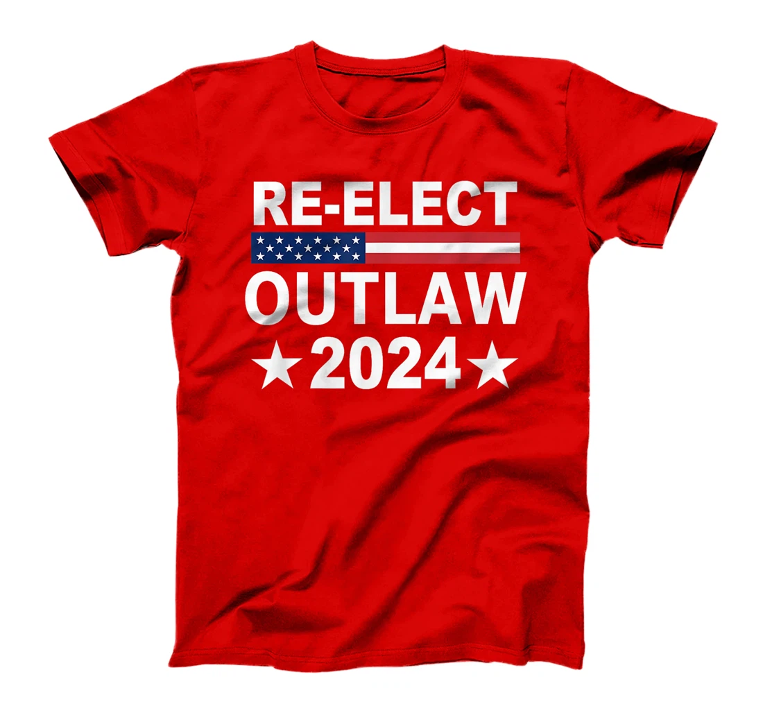 Funny I'm Voting For outlaw 2024 pro donald trump 2024 Premium T-Shirt