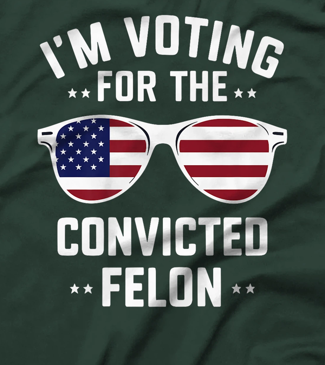 I'm Voting Convicted Felon 2024 Trump 2024 Convicted Felon Premium T-Shirt
