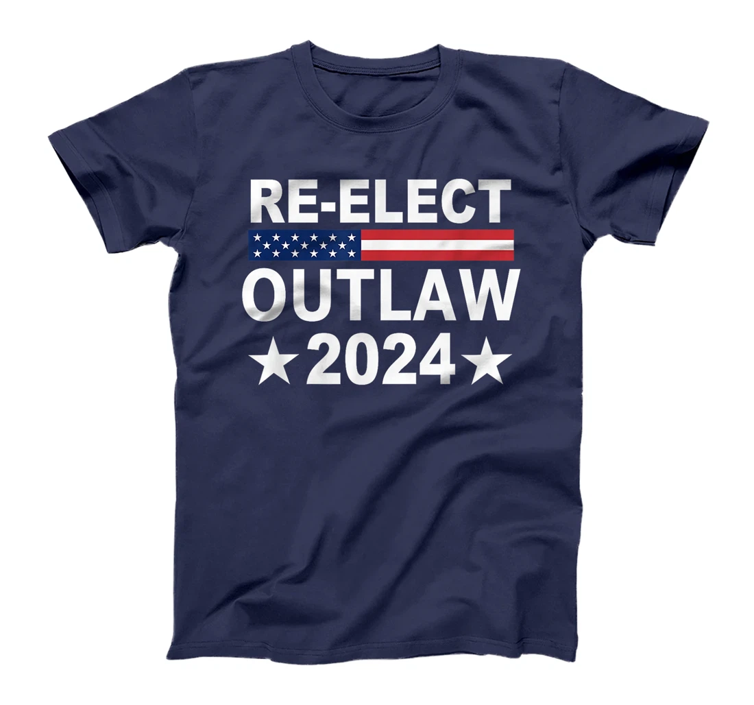 Funny I'm Voting For outlaw 2024 pro donald trump 2024 Premium T-Shirt