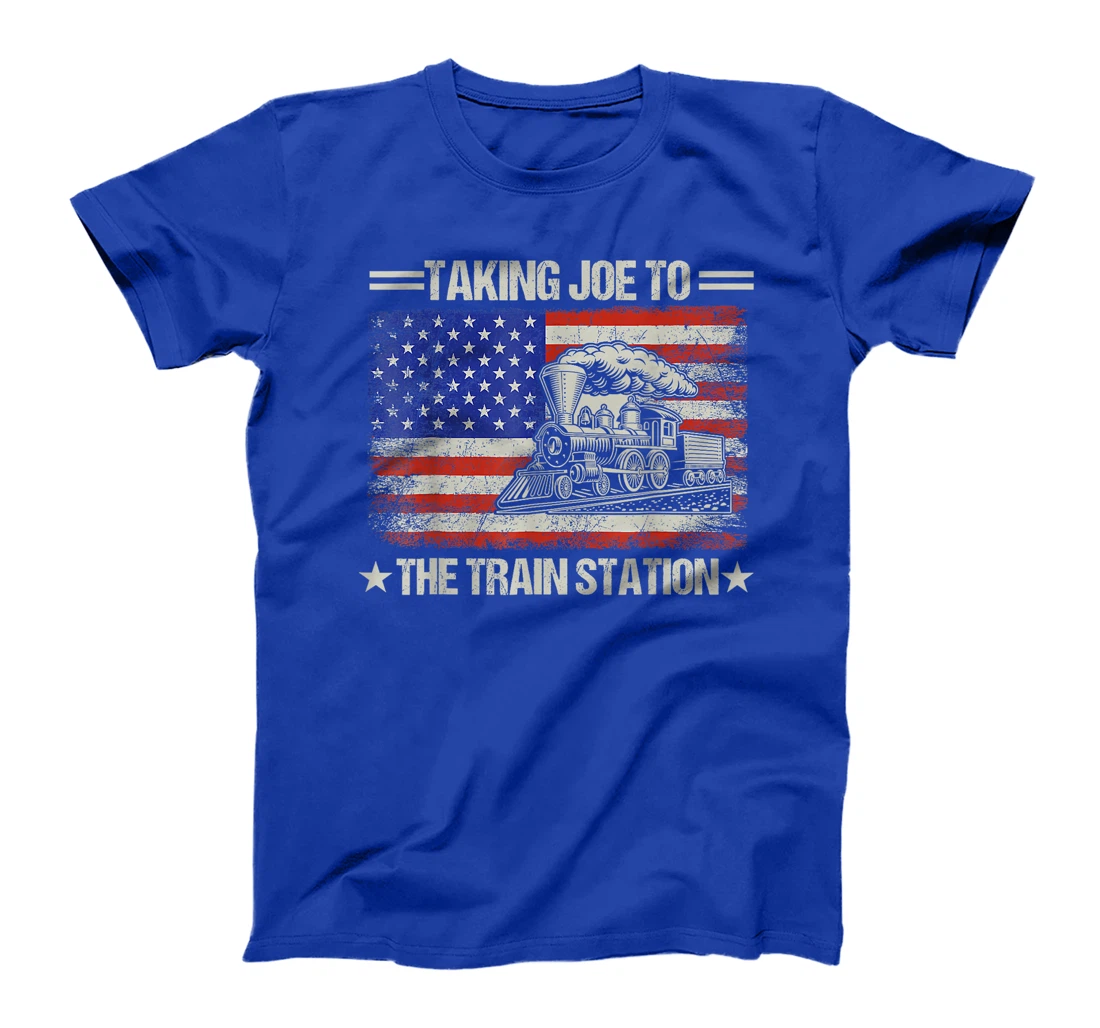 Taking Joe To The Train Station, Trump 2024 T-Shirt
