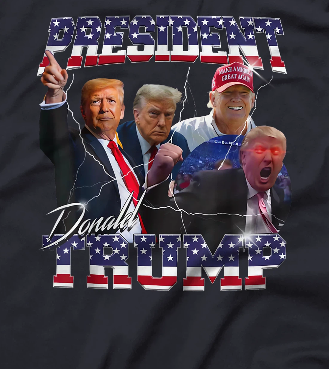 Donald Trump 2024 President Take America Back MAGA Bootleg T-Shirt