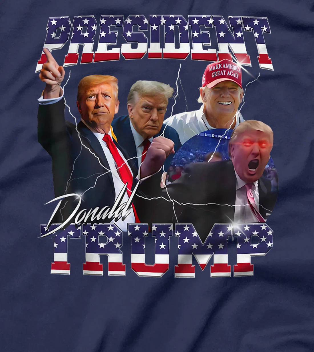 Donald Trump 2024 President Take America Back MAGA Bootleg T-Shirt